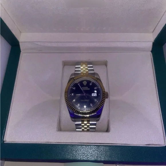 Gold and Silver Luxury Watch Accessories